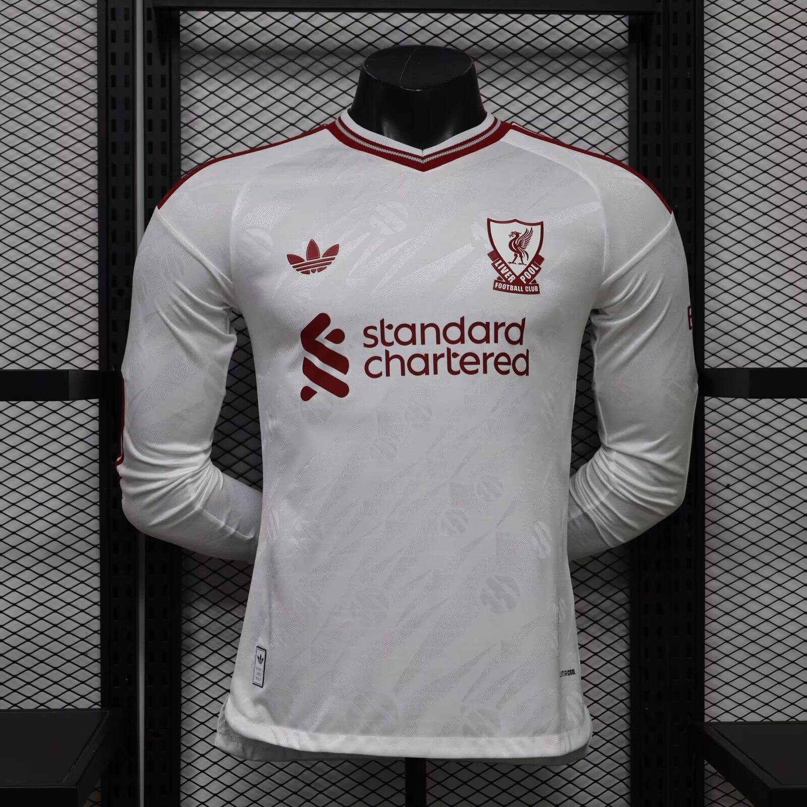 AAA Quality Liverpool 26/27 Away White Leaked LongJersey(Player)